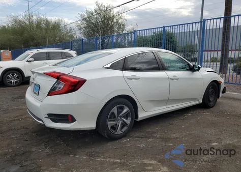 2021 Honda Civic Lx из США, поврежденный, VIN 2HGFC2F61MH521594